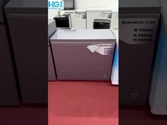 HGI Dondurma Hızlı Soğutma 200L Sandık Dondurucu Üst Açık Kapı Küçük Derin Dondurucular