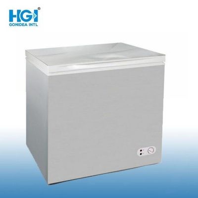 Ticari Açık Dondurucu Tek Cam Kapı Sandık Dondurucu 162L Model Bd/Bc-162qg