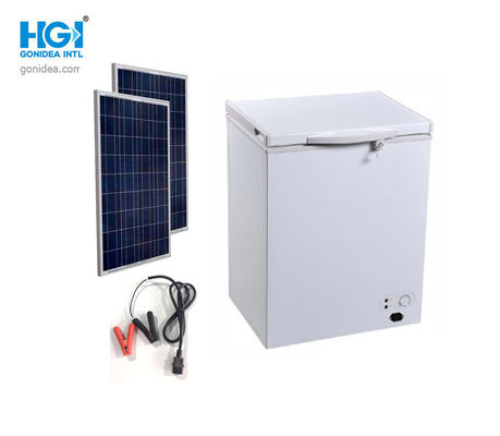 Gonidea 150AH Pille Çalışan Derin Dondurucu Solar 24V Kilitli Anahtarlı