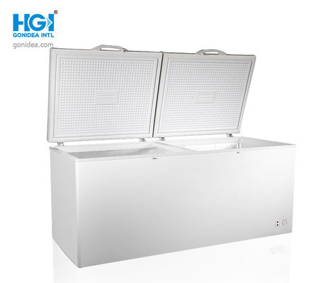 Gonidea Katlanır Kapı R134a 818 Litre Derin Göğüs Dondurucu Elektrikli PCM Beyaz