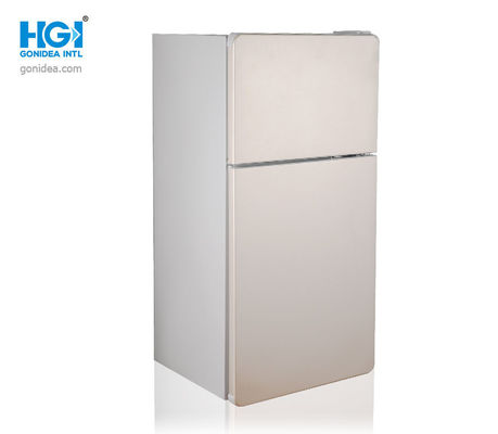 50Hz 70L Gümüş Mini Üstten Monteli Dondurucu Antibakteriyel 2.5 Metreküp Buzdolabı