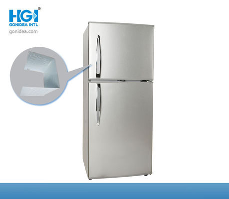5.9 Cu Ft Ticari Dik Üst Dondurucu Buzdolapları Restoran Rulo Bond Evaporatör