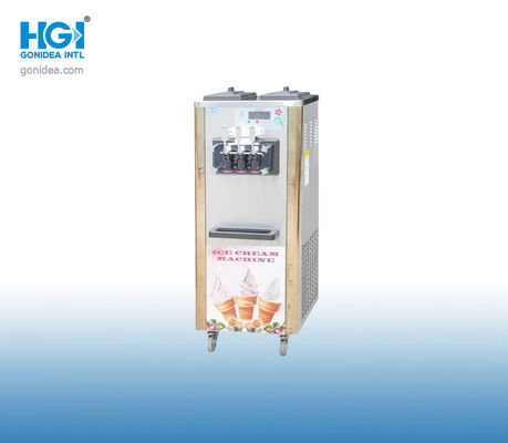 Gelato Mağazası için 1800W R404a Otomatik Ticari Dondurma Makineleri ODM