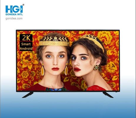 LCD LED 50 İnç Akıllı Televizyonlar Full 1080P HD Renkli Temperli Ekran