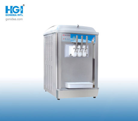 Masa Tipi Ss Soft Dondurma Makinası 12 ~ 16L/H